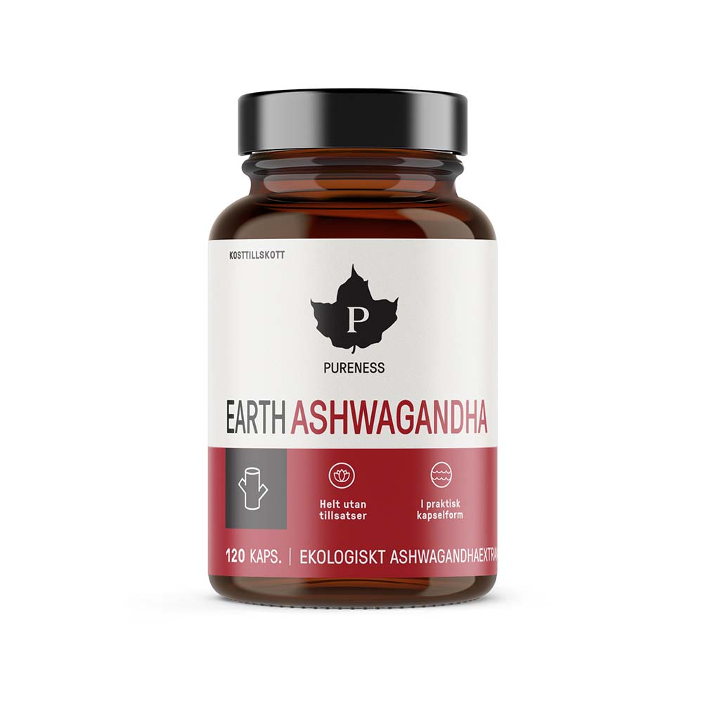 EARTH Ashwagandha 120 kapslar Pureness