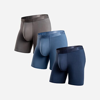 CLASSIC BOXER BRIEF 3 PACK - GARGOYLE/FOG/NAVY