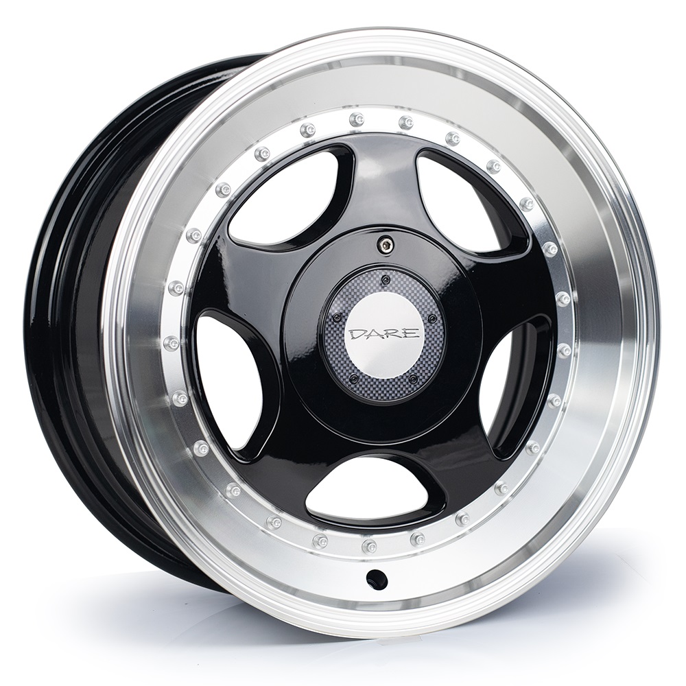 15" DARE F5-SL - BLACK POLISHED LIP