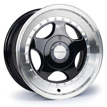 15" DARE F5-SL - BLACK POLISHED LIP