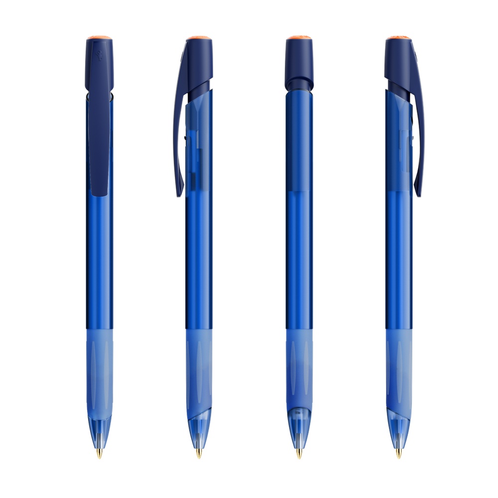 Penna BIC®Media Clic Grip Ballpen, 5 färger  - 2