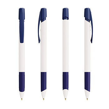 Penna BIC®Media Clic Grip ECOlution Ballpen, 4 färger 