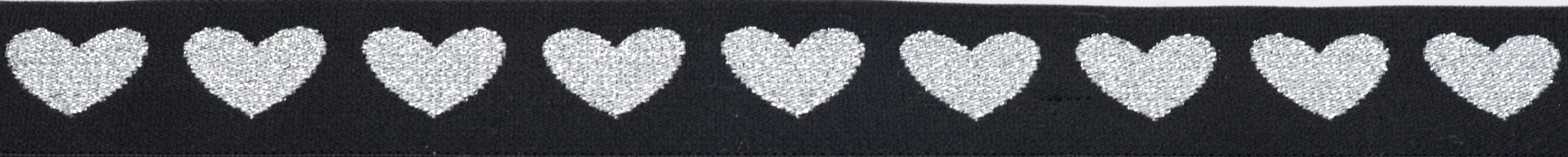 ELASTIC - HEART SILVER - 3