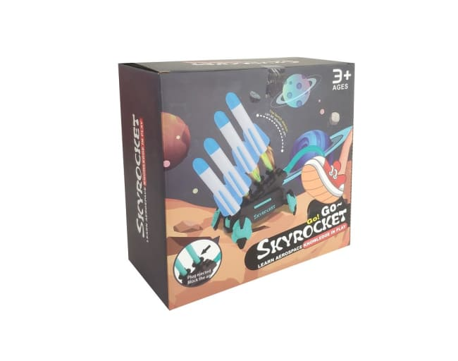 Skyrocket Luftraketer med Fotpump - 2