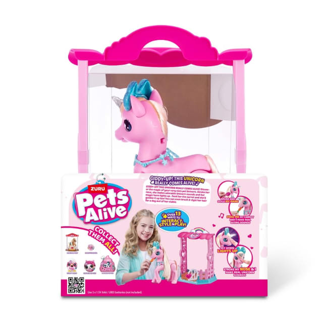 Zuru Pets Alive My Magical Unicorn and Stable - 7