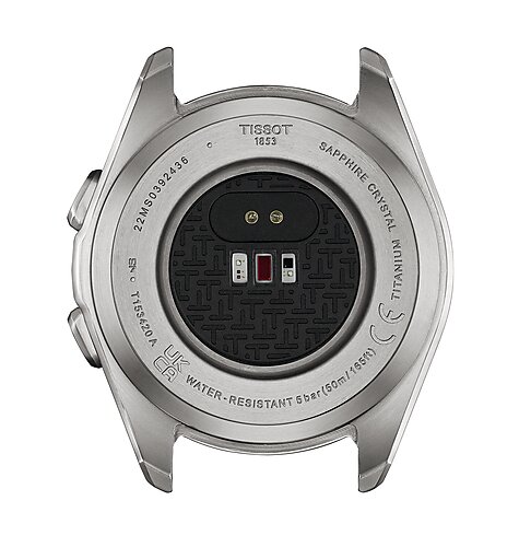 T153.420.47.051.03 Tissot T-Touch Connect sport 43,75 vitt gummiband