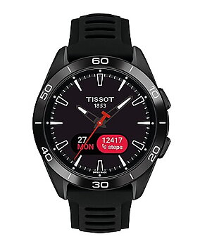 T153.420.47.051.04 Tissot T-Touch Connect sport 43,75 svart gummiband