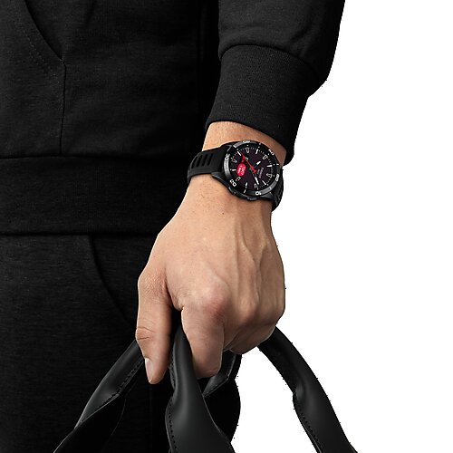 T153.420.47.051.04 Tissot T-Touch Connect sport 43,75 svart gummiband