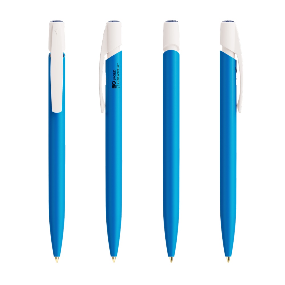 BIC® Media Clic BIO Based BGUARD™ Antibacterial Ballpen, 4 färger