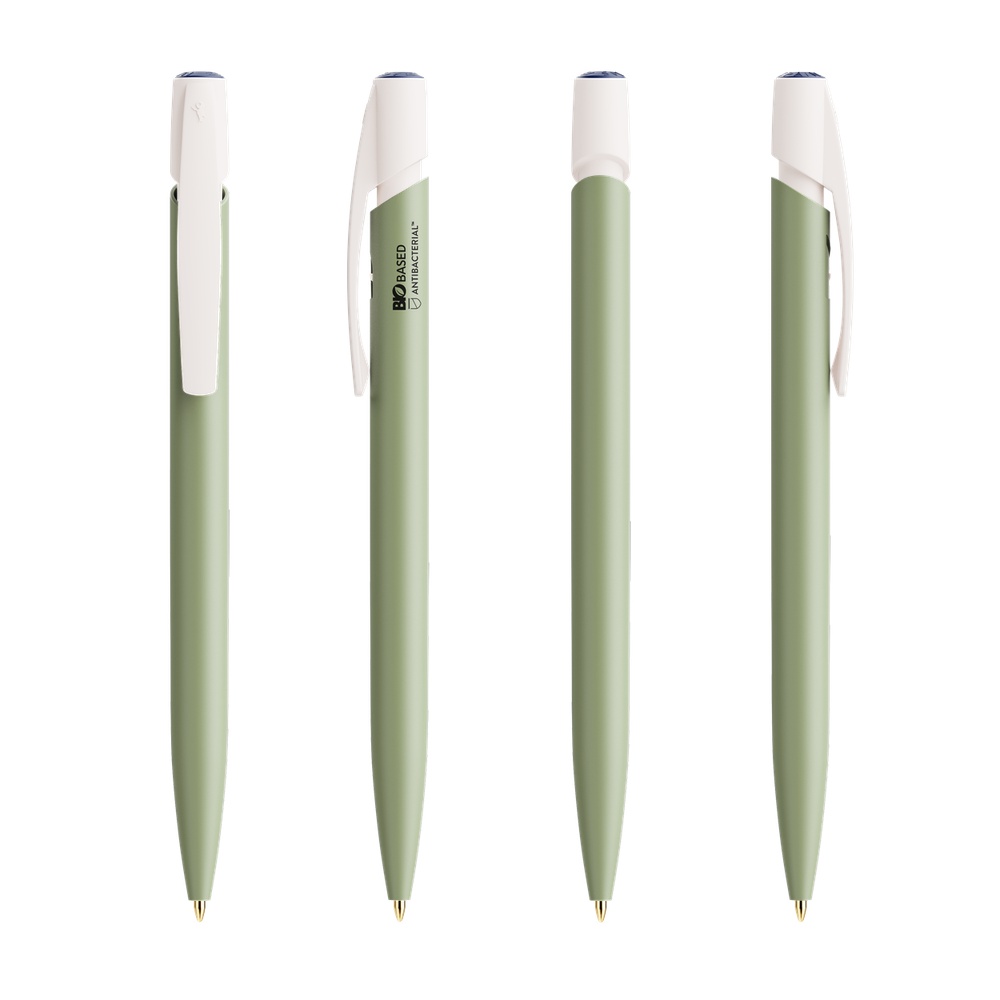 BIC® Media Clic BIO Based BGUARD™ Antibacterial Ballpen, 4 färger - 4