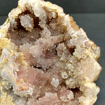 Andekvarts Kluster -Rosenkvarts Geode - ANDAJ42