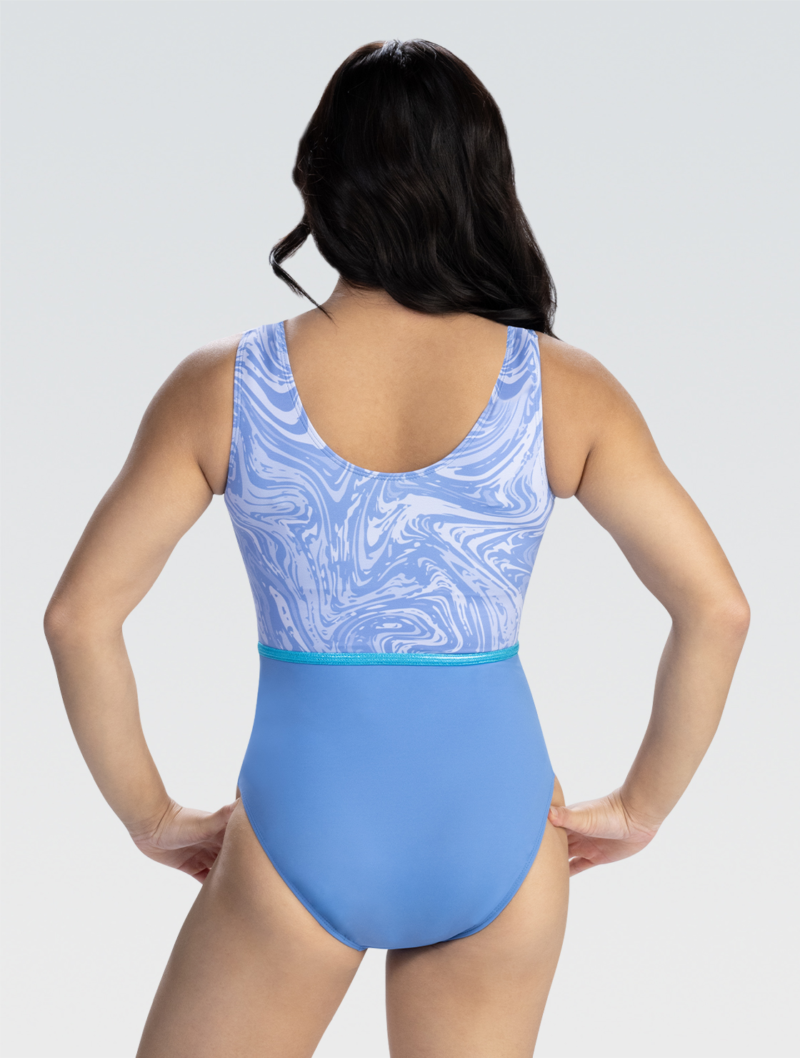 Marble Swirl Tank Leotard , två färger - 4