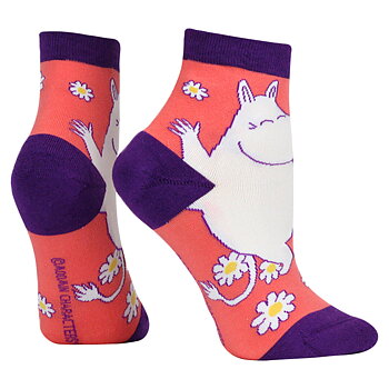 Moomin Socks - Moomintroll Flowers - Child Size