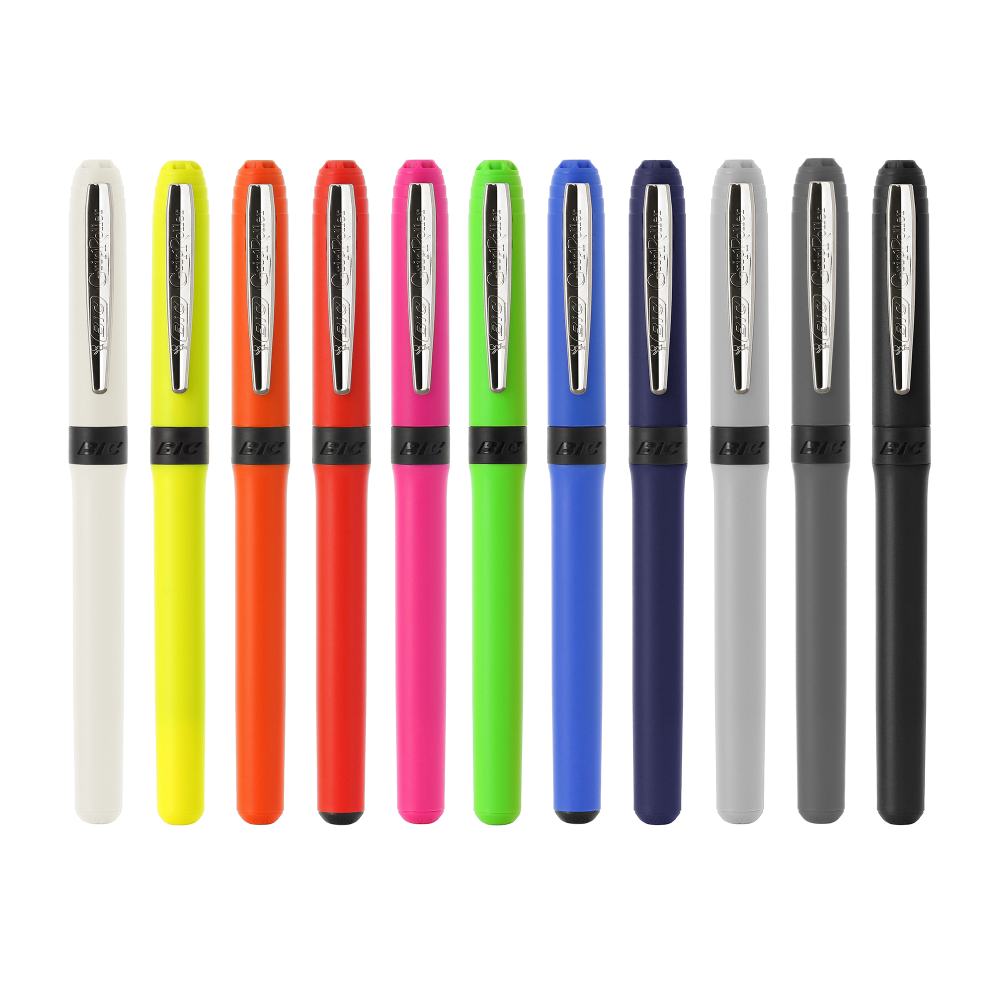 Penna BIC® Grip Roller, 11 färger