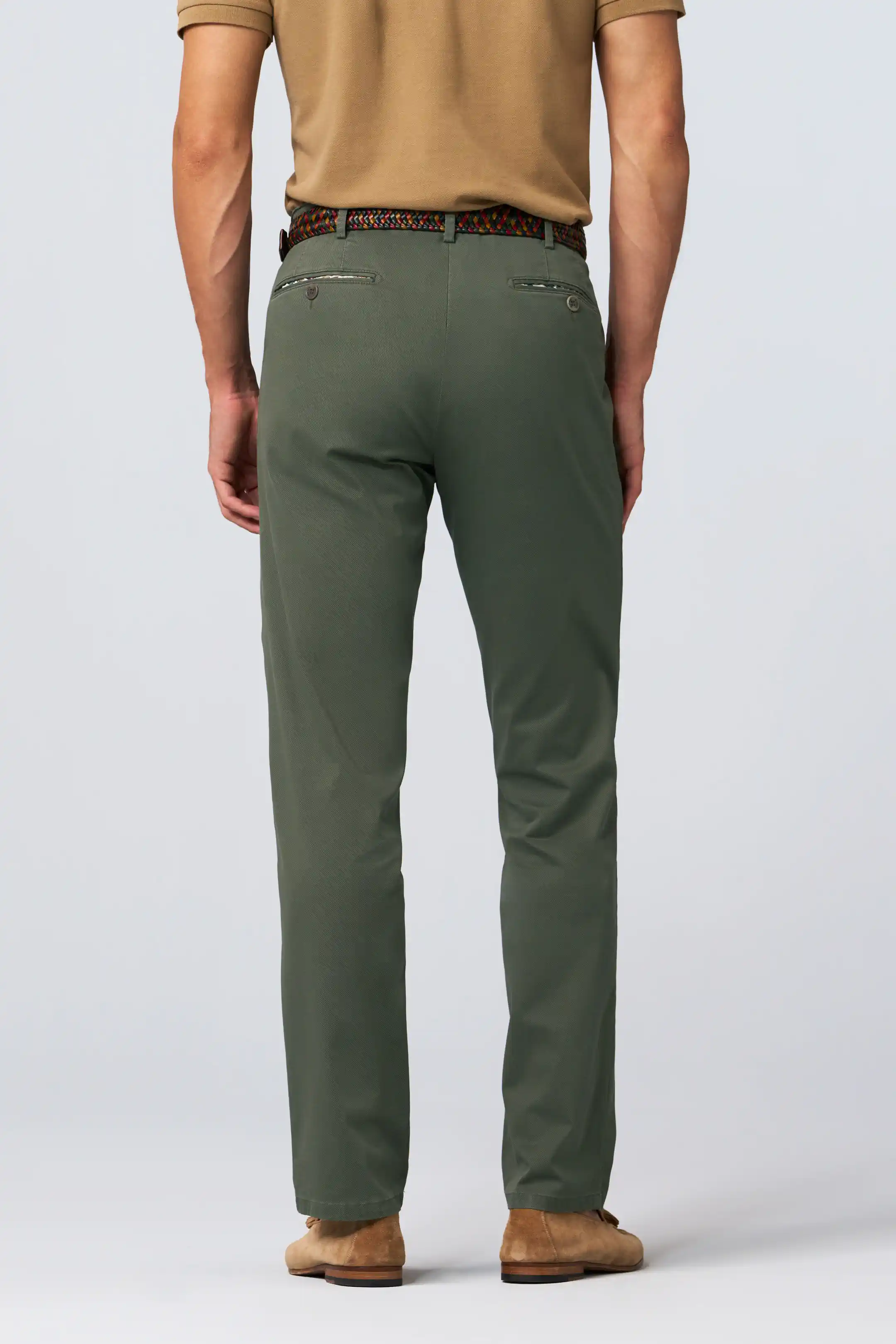 Meyer - Bonn Micro Print - Olive - 3