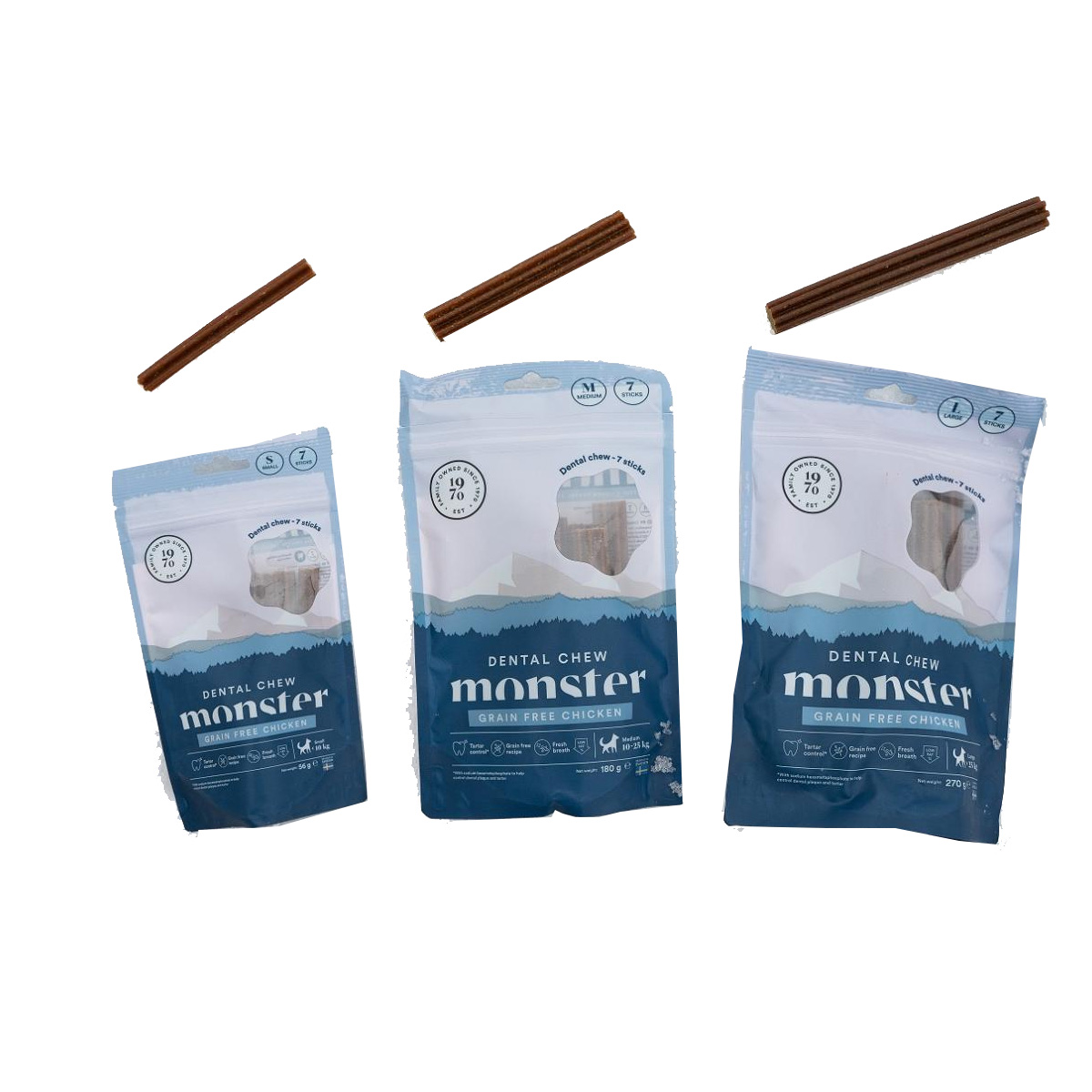 Monster Dentalsticks 7-p