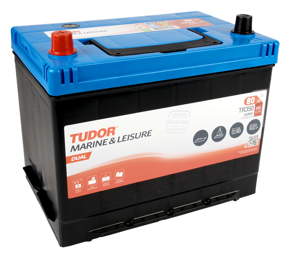 Startbatteri Marin & Fritid TR350 12V 80Ah