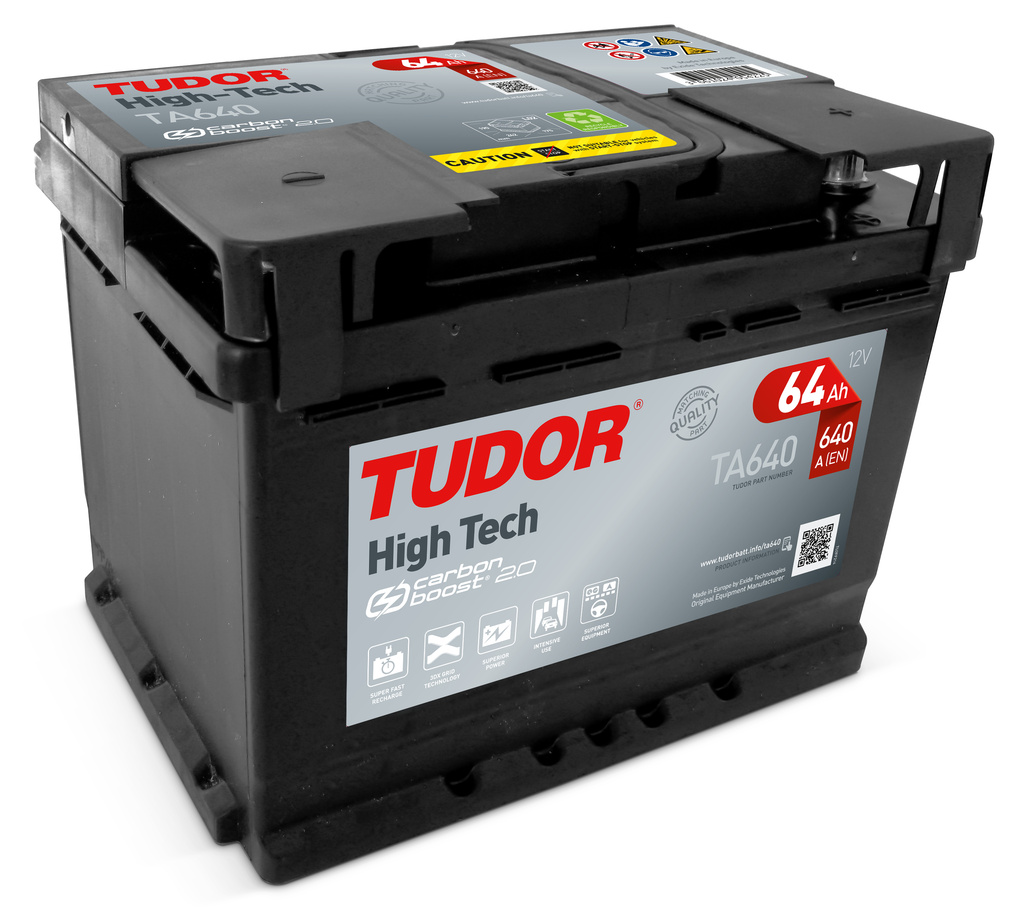 Startbatteri TA640 12V 64Ah