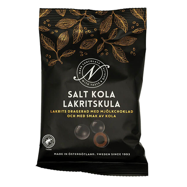 Narr Chocolate Salt Kola Lakritskula, 120 g