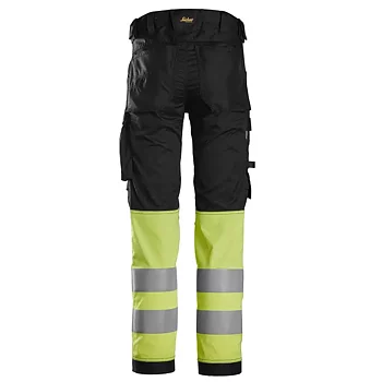 Snickers 6334 Varselbyxa med stretch Klass 1