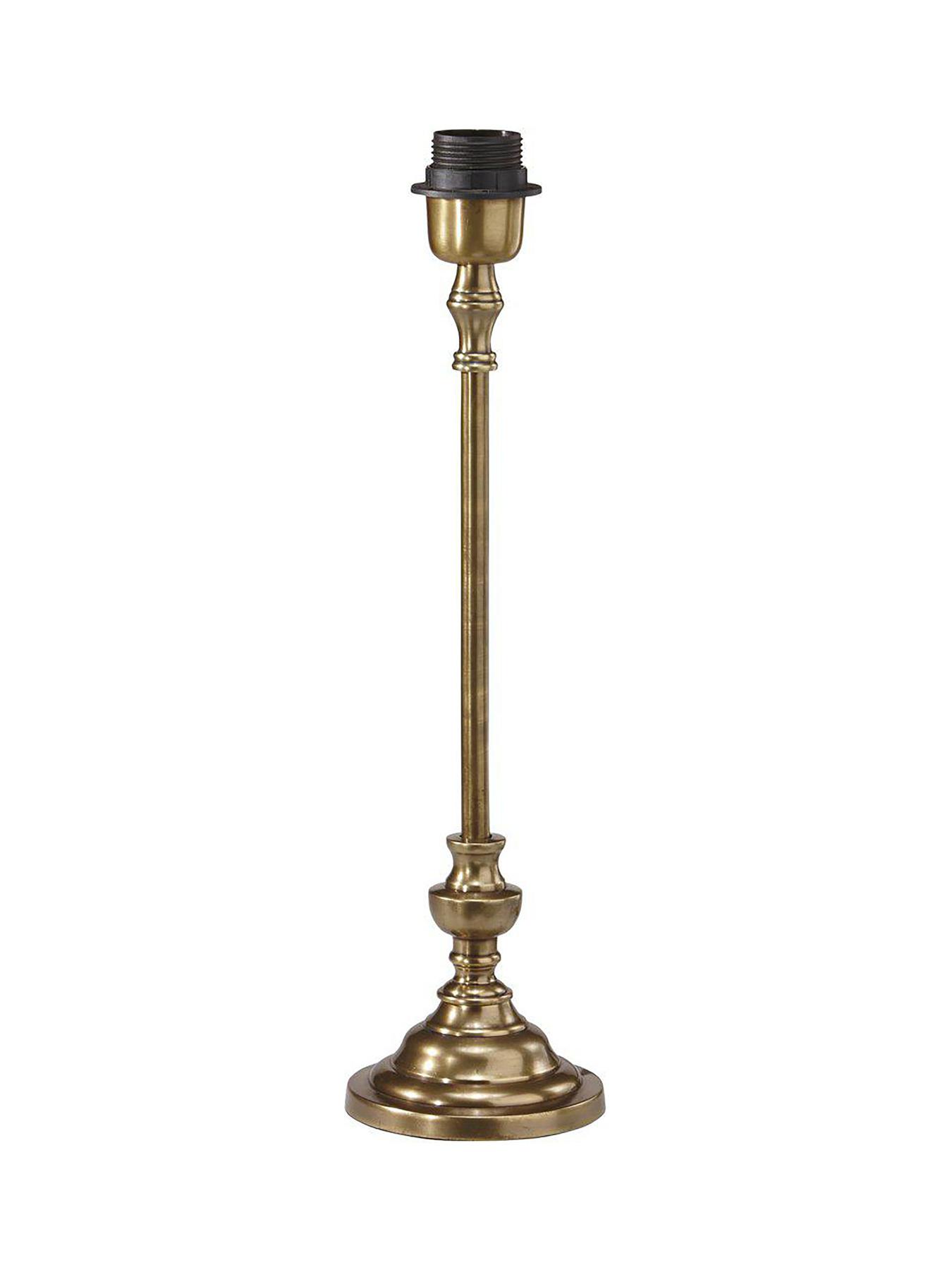Lampfot / Antik mässing / 43cm