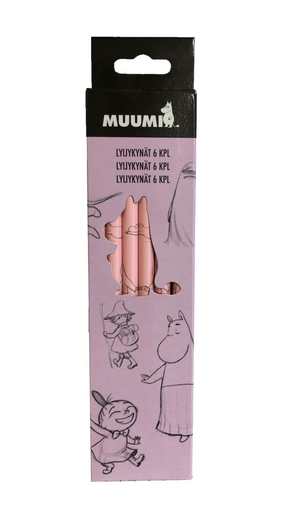 Mumin Blyertspennor 6-Pack
