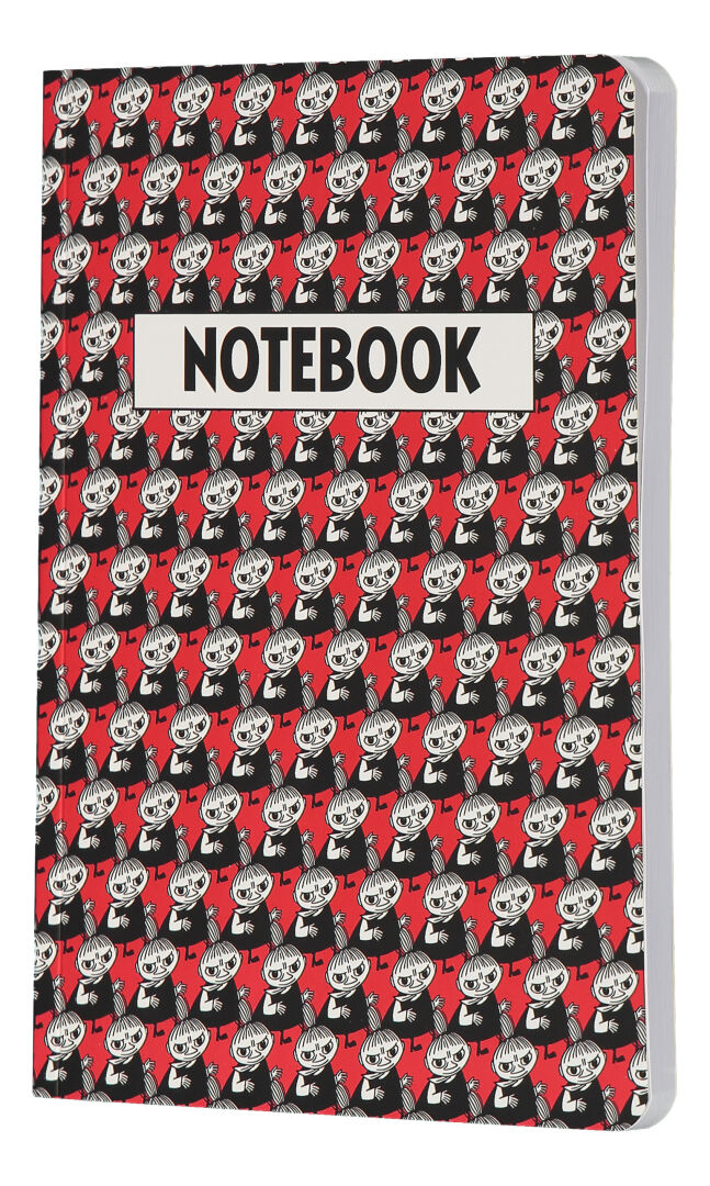Moomin Notebook A5 - Pop Art - Little My Red