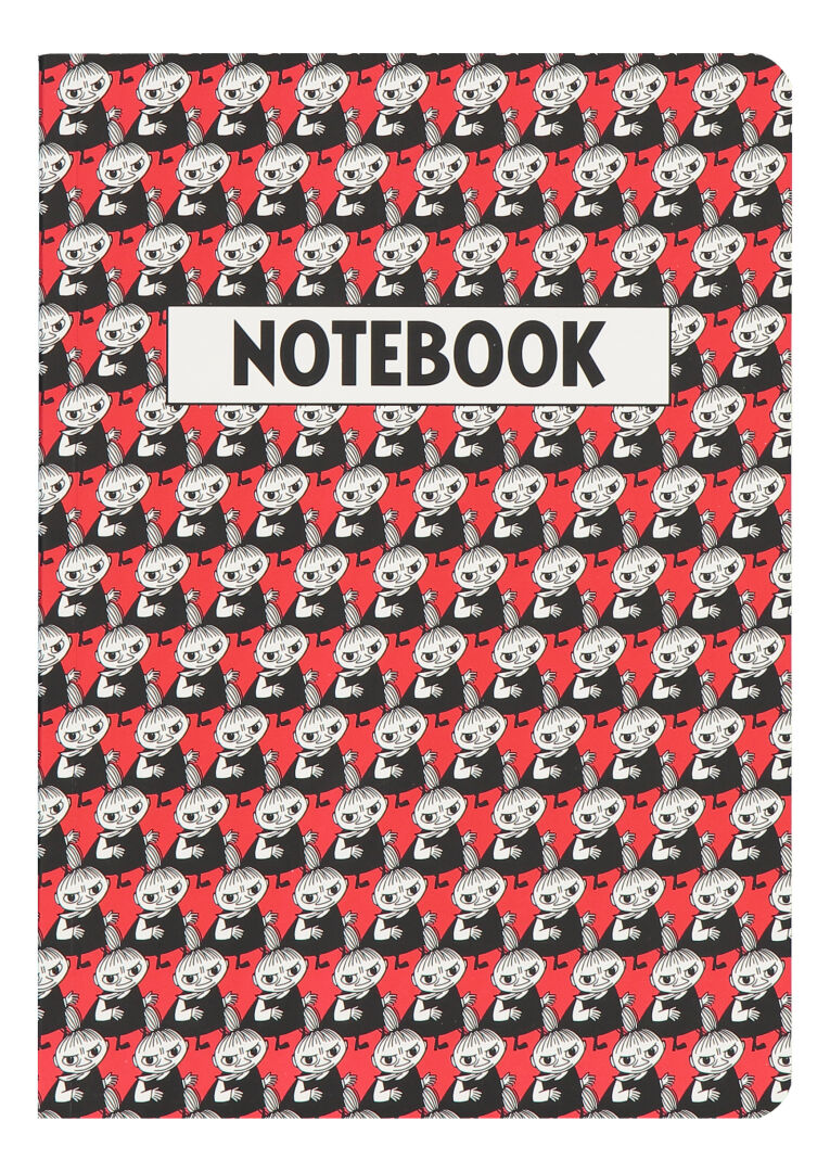 Moomin Notebook A5 - Pop Art - Little My Red - 2