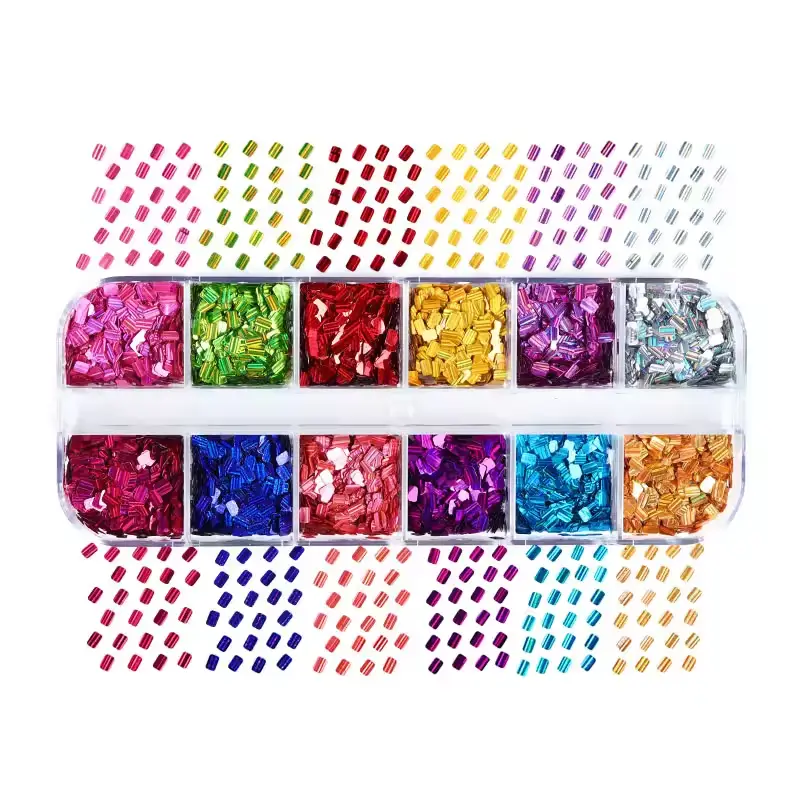 Nageldecoratie glitter - 3