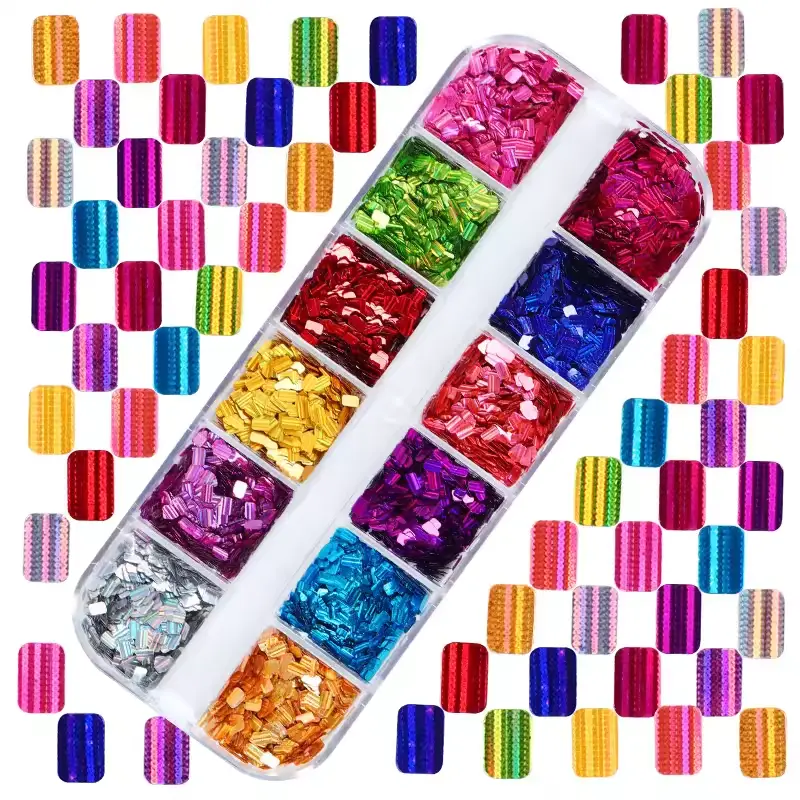 Nageldecoratie glitter - 4