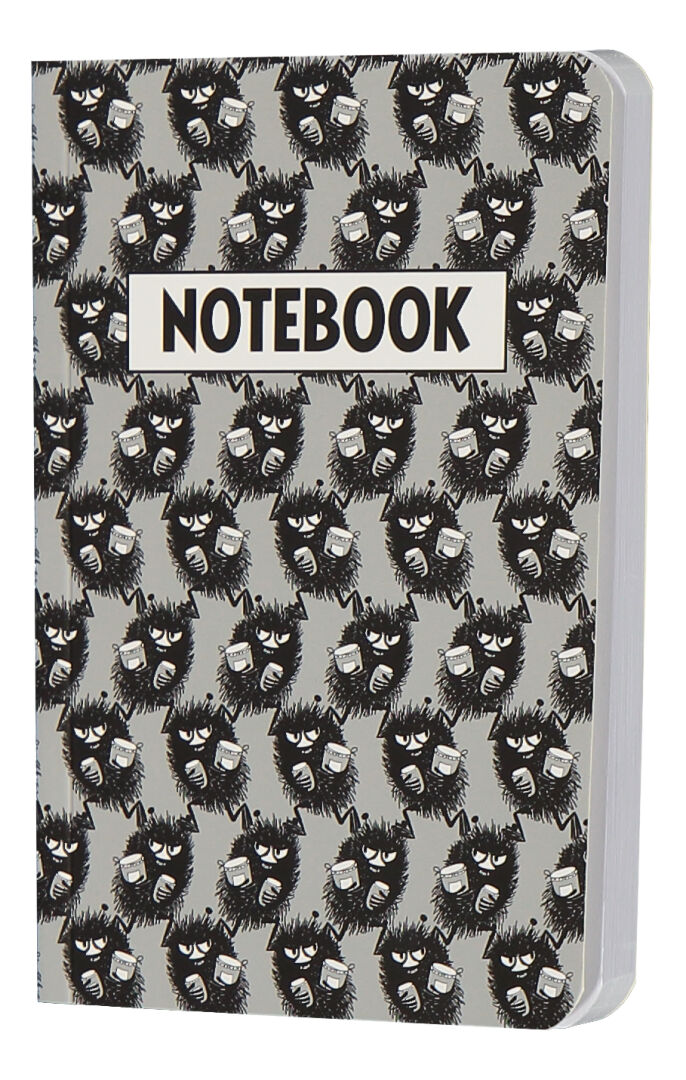 Moomin Notebook A6 - Pop Art - Stinky Grey