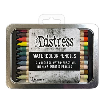 TIM HOLTZ DISTRESS WATERCOLOR PENCILS SET 5