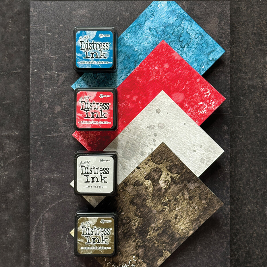 RANGER  -Tim Holtz Distress Ink - Mini Pad Kit 18 - 2