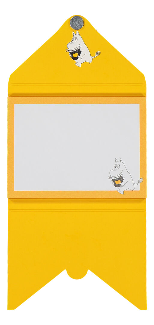 Mumin Sticky Notes - Mumintrollet Gul - 2