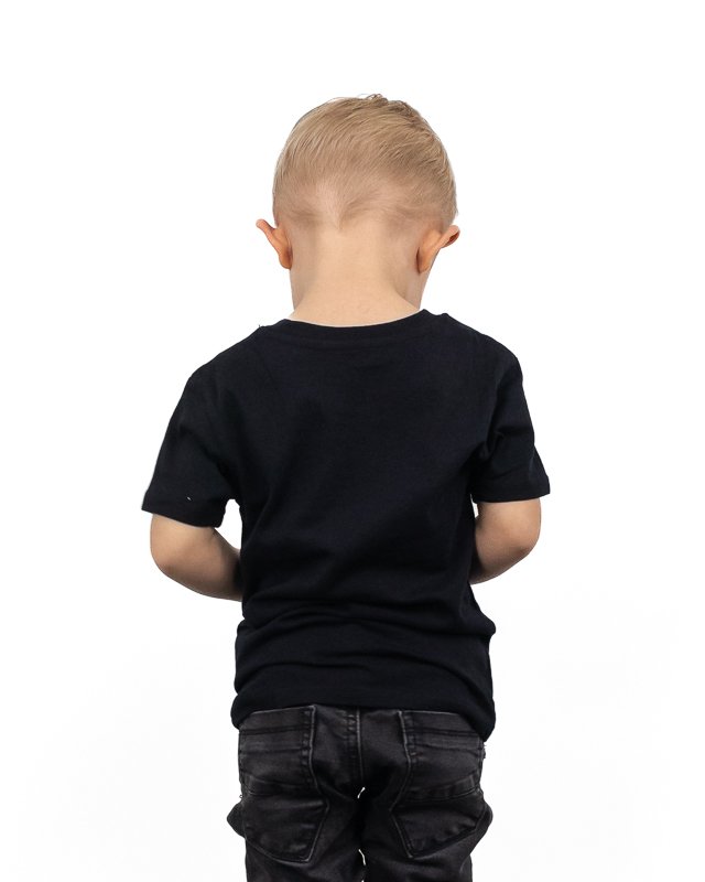 Jernhest - Little Native Tee Svart - Barn T-shirt döskalle - 7