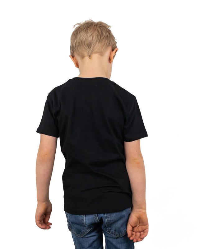 Jernhest - Little Native Tee Svart - Barn T-shirt döskalle - 12