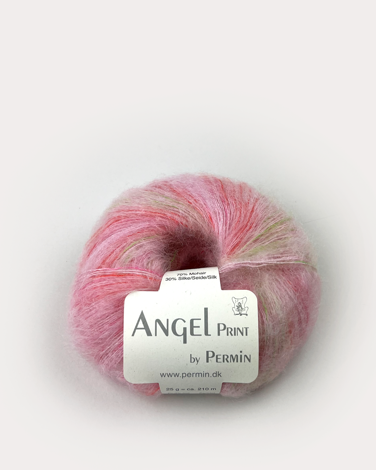 Angel Print - Blek rosa/68