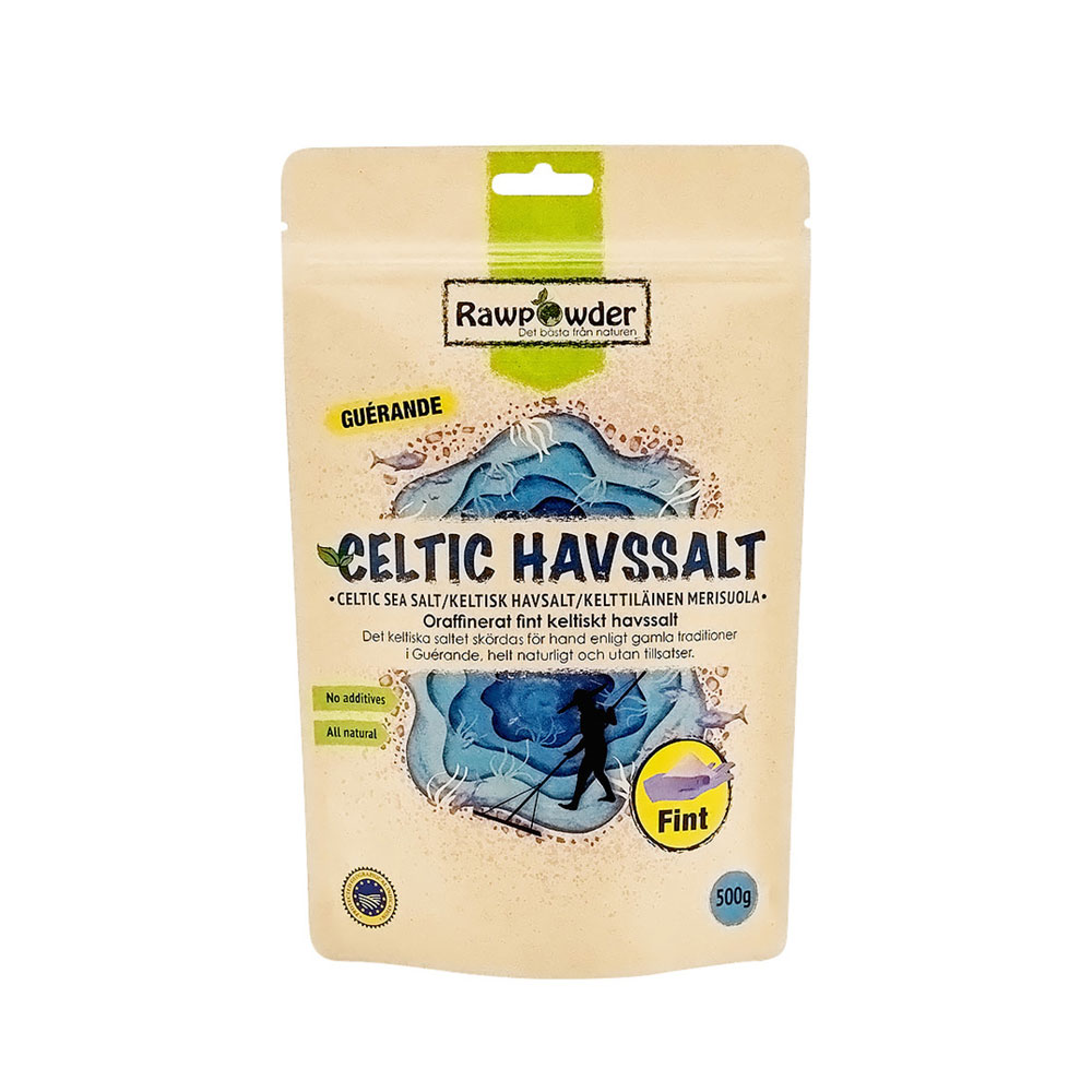Celtic Havssalt Fint 500 g Rawpowder