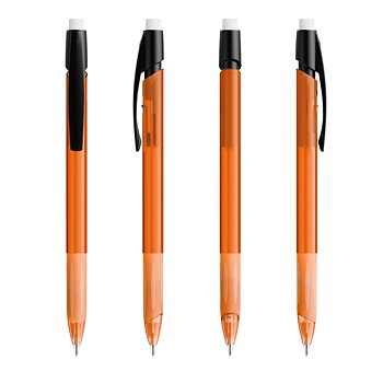 Penna BIC®Media Clic Grip Mechanical  Blyerts, 4+ färger