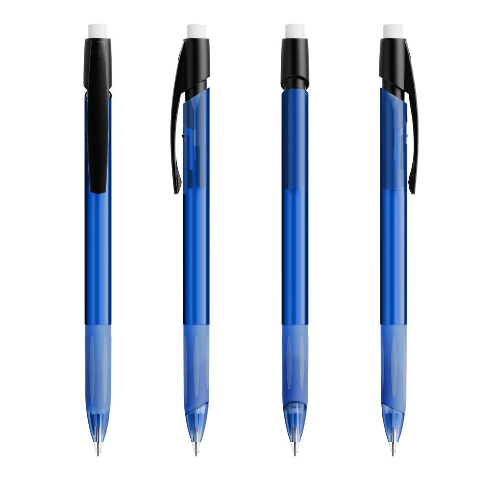 Penna BIC®Media Clic Grip Mechanical  Blyerts, 4+ färger - 3