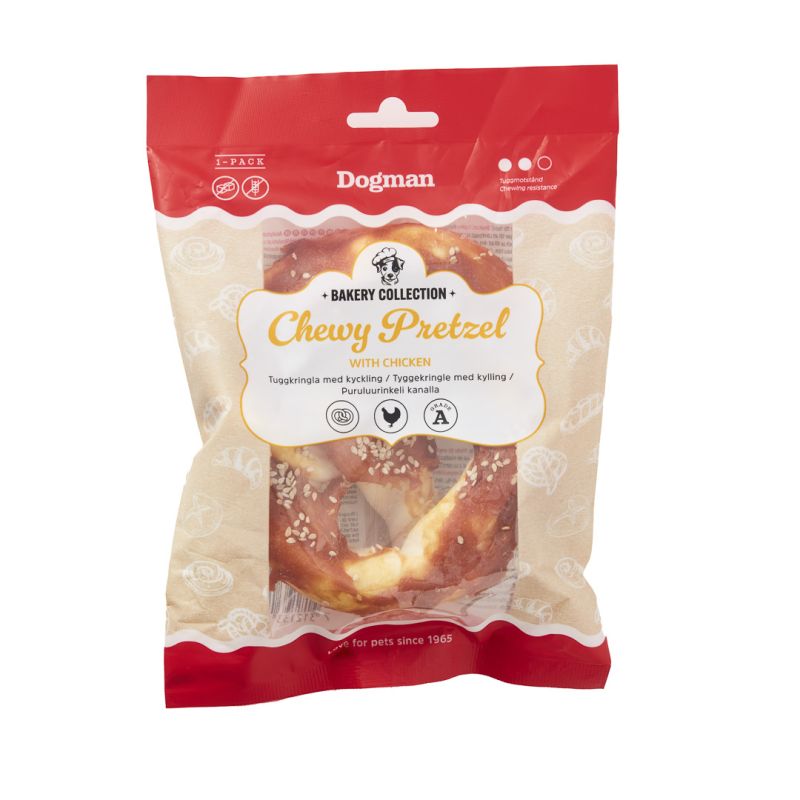 Dogman Tugg Bakery Collection Chewy Pretzel Chicken M 12,5cm