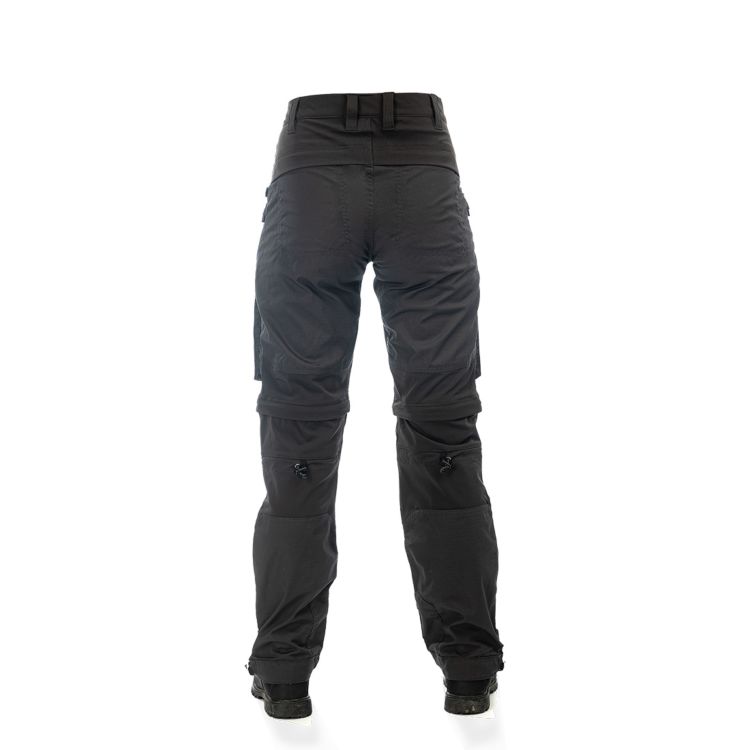 Arrak Outdoor Flexible Zip Off Pants - Women Anthracite 