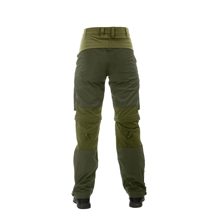 Arrak Outdoor Flexible Zip Off Byxor - Dam Grön