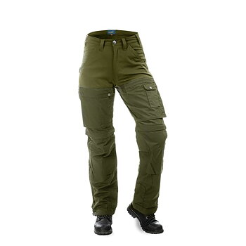 Arrak Outdoor Flexible Zip Off Pants - Women Green