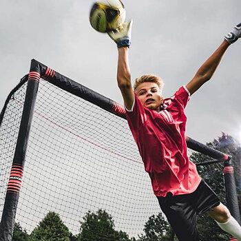 Hudora fotbollsmål ProTec  180x120x60 (BxHxD)
