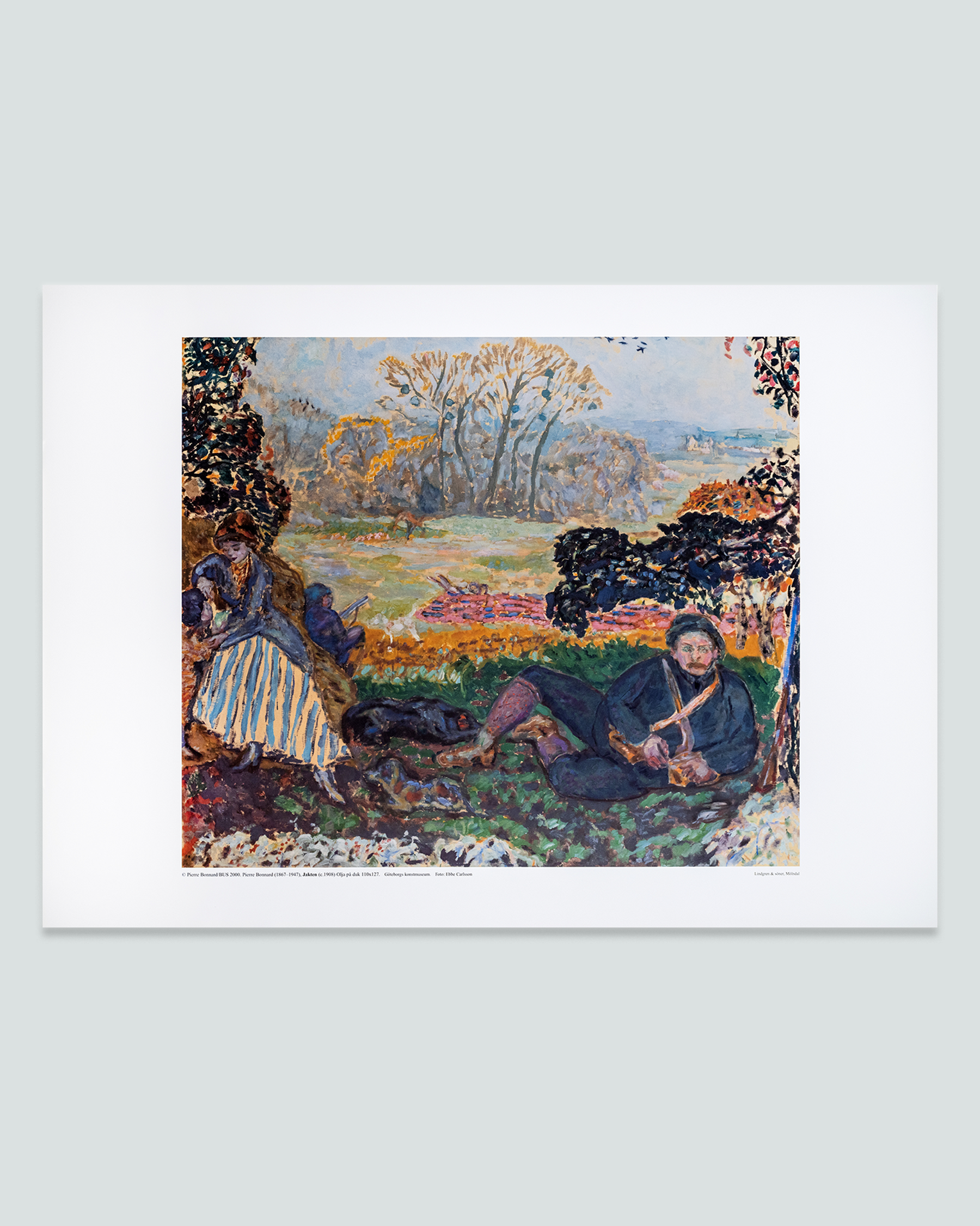 Affisch, Pierre Bonnard,  Jakten