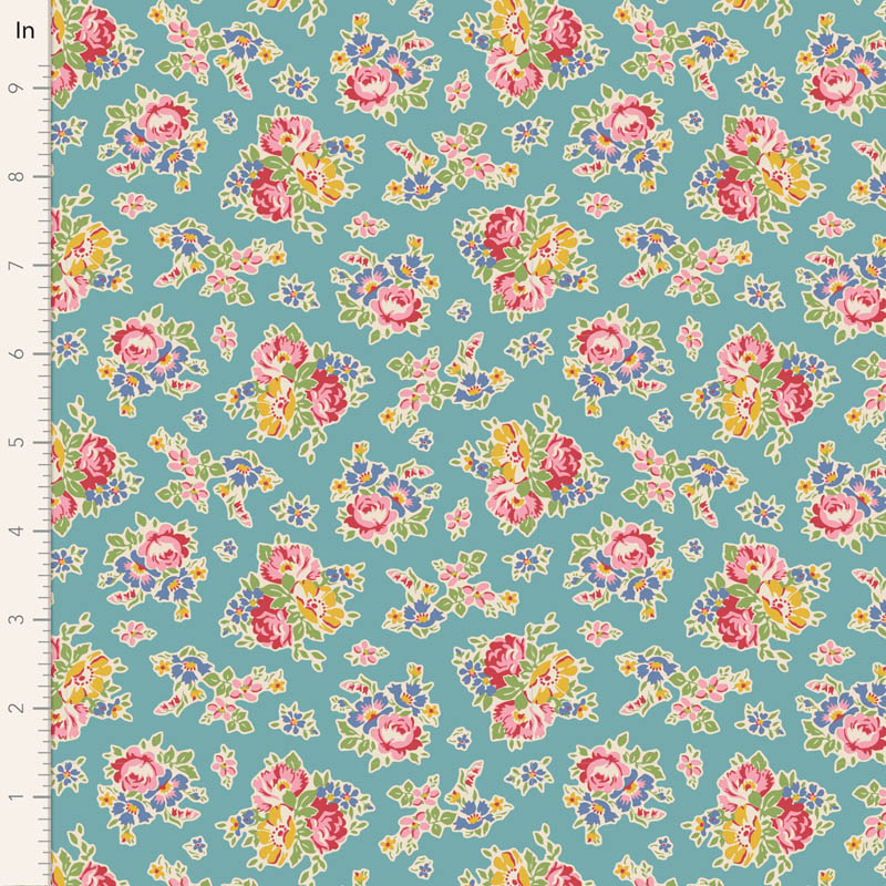 Tilda Jubilee Bird Sue Teal - 2