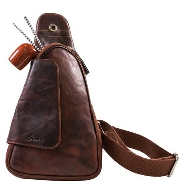 Passatore Cross-body Axelväska Antico Brown