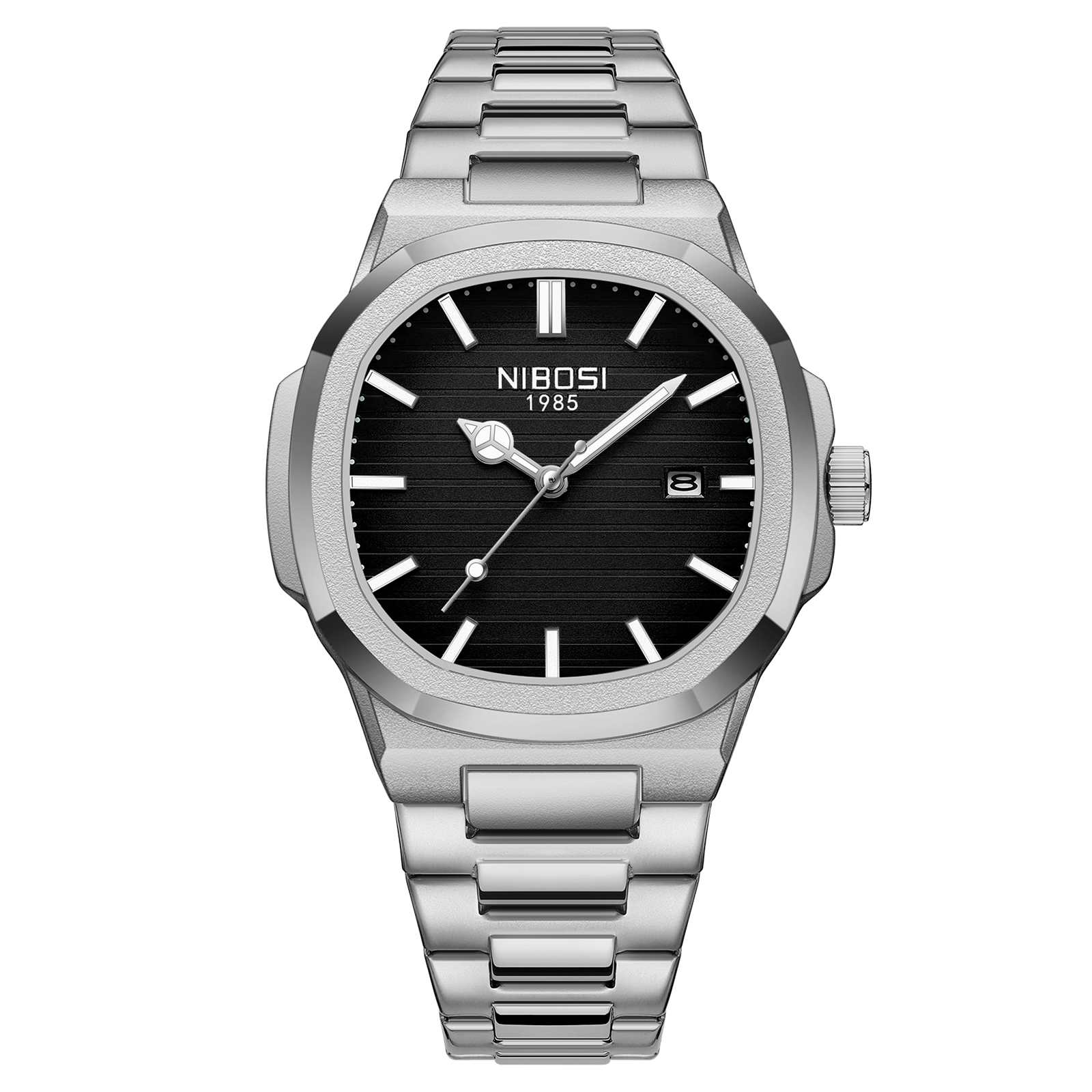 Nibosi Astronaut Silver Black