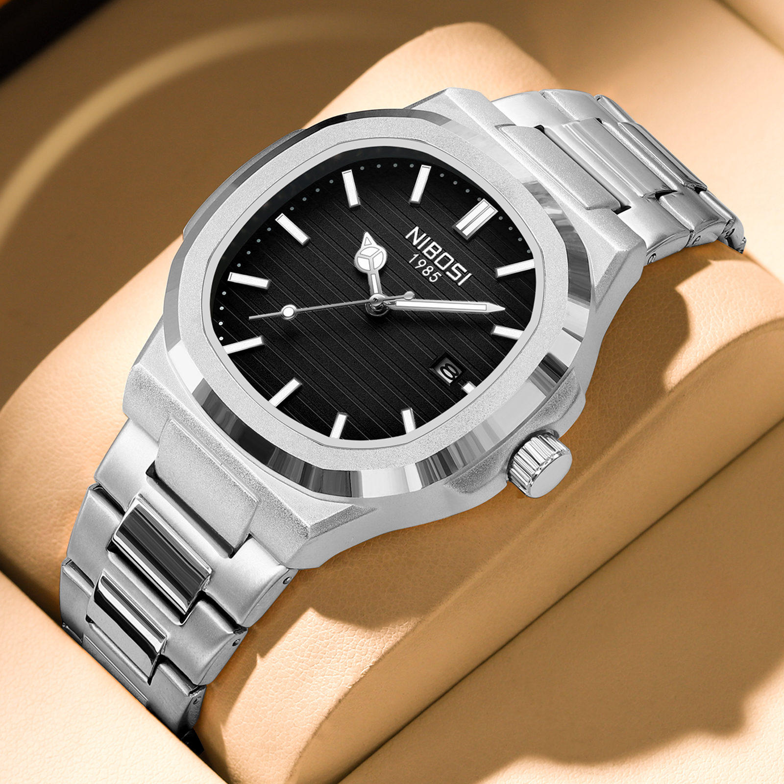 Nibosi Astronaut Silver Black - 6